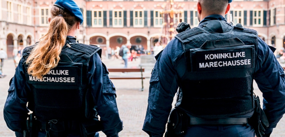 Beeld van de marechaussee voor de leergang jihadisme en terrorisme bij Juridisch PAO Leiden